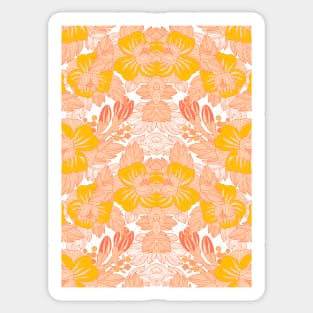 Flower pattern Sticker